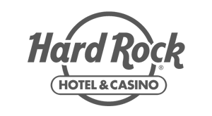 硬石酒店和赌场标志灰色透明背景