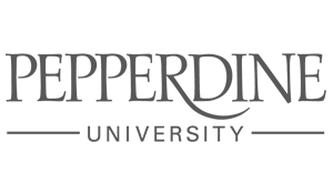 佩珀代因大学标志的灰色